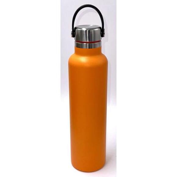 Hydro Flask Double Wall Insulated Stainless Steel Orange Clementine 24 oz NWOT - Picture 2 of 9